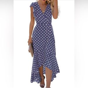 Maxi Dress - Summer Polka Dot